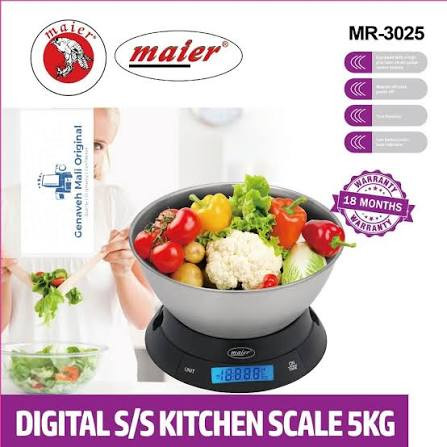 ترازوی آشپزخانه مایر MR-2027
